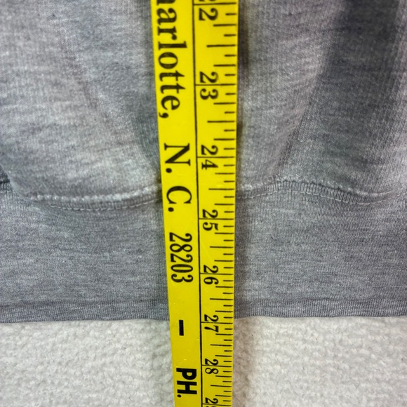 Vintage Wolf Crewneck Sweatshirt Mens Medium Gray Pullover 90s Nature OVB Animal - Picture 6 of 7